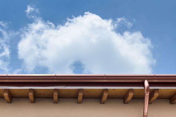 Cost of Copper Gutter Installation in Holly Springs